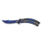 Nůž motýlek ALBAINOX 02129 - modrý
