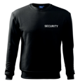 Mikina SECURITY - biela potlač veľ. XL