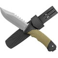 Nôž outdoorový s pevnou čepeľou ALBAINOX MA 32341 - olivovozelený