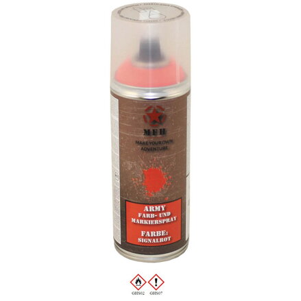 Katonai spray festék MFH - jelzővörös 400ml