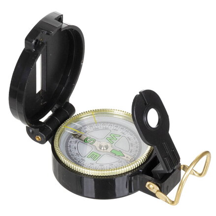 Iránytű SCOUT MFH 34163 műanyag - fekete