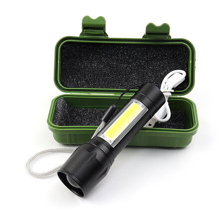 Mini USB LED svítilna - dobíjecí
