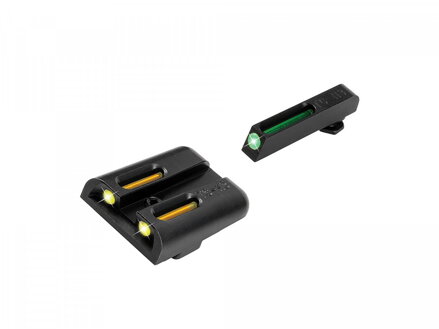 Mířidla TFO TRUGLO GLOCK LOW žlutozelená pro GLOCK 17, 19 a další