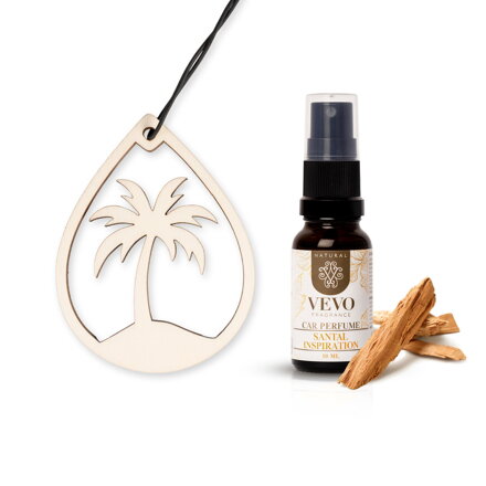 Vevo Natural drevená vôňa do auta Santal Inspiration palma