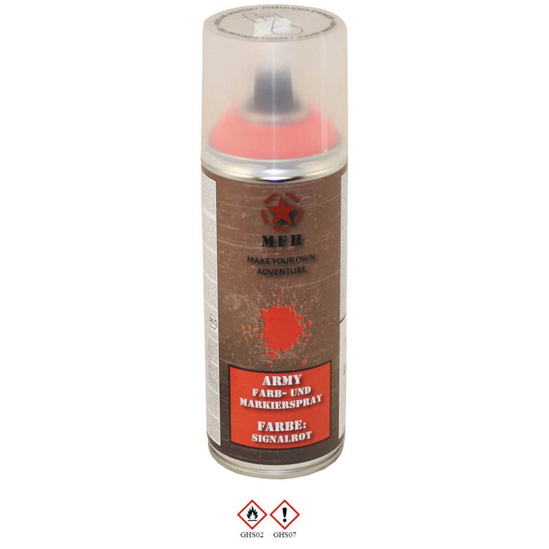Katonai spray festék MFH - jelzővörös 400ml