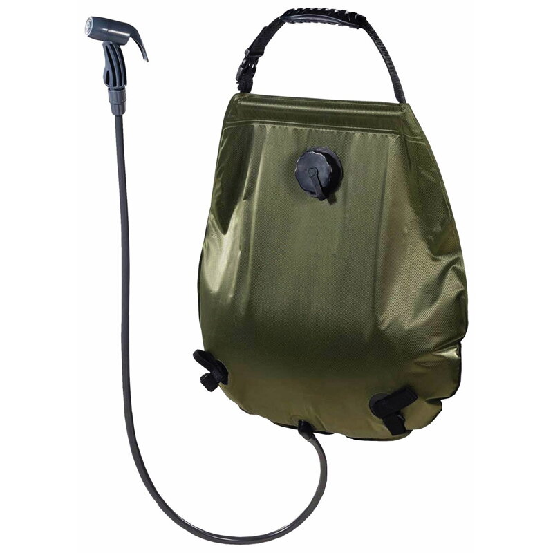 MFH Deluxe 20 literes napelemes zuhany