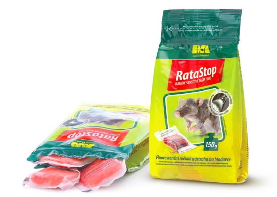 RataStop - fluoreszkáló lágy csali rágcsálók számára RataStop - fluoreszkáló lágy csali rágcsálók számára