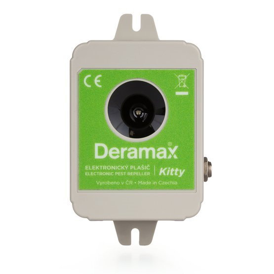 Deramax-Kitty - Ultrahangos macska-, kutya- és vadriasztó készülék
