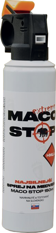 Najsilnejší sprej na medvede MACO STOP Extreme 150ml mlha