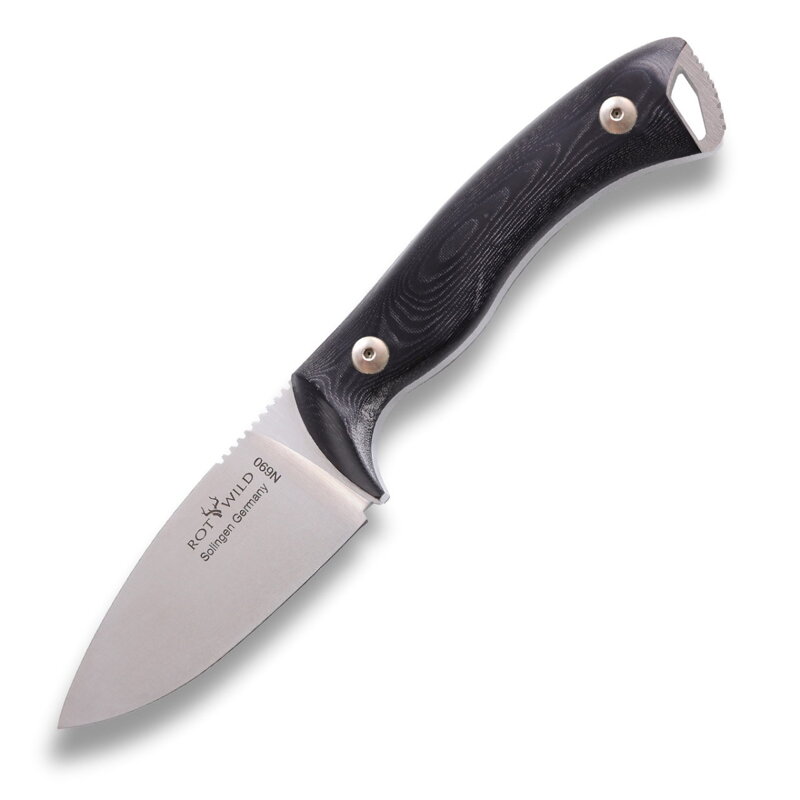 Solingen Rot Wild Milan micarta black Solingen Rot Wild Milan micarta black