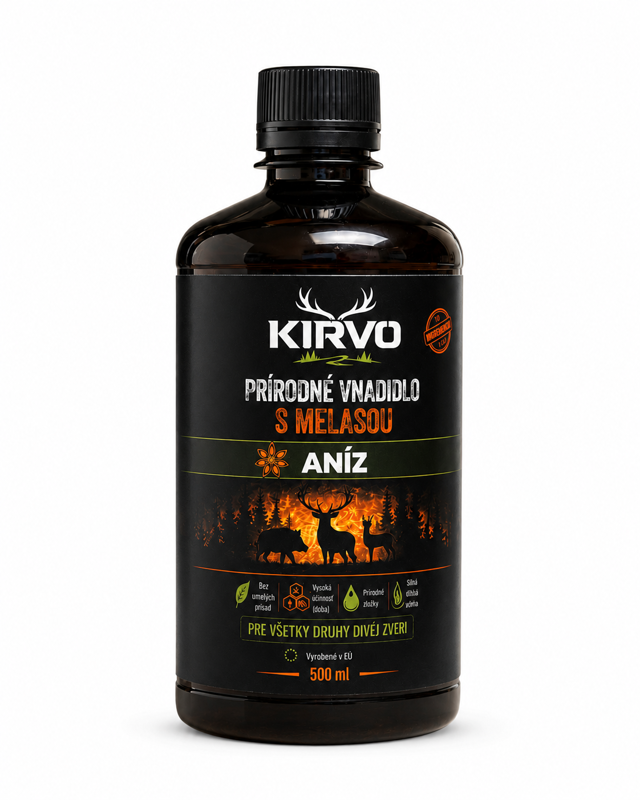 Univerzální vnadidlo na divokou zvěř KIRVO anýz 500 ml - koncentrát